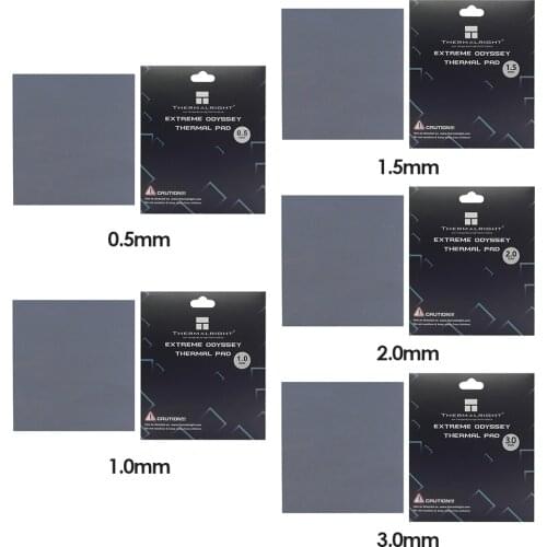 Thermalright ODYSSEY Heat Dissipation Silicone Pad CPU/GPU Graphics Card Thermal Pad Motherboard Silicone Grease Pad 120 X 120mm