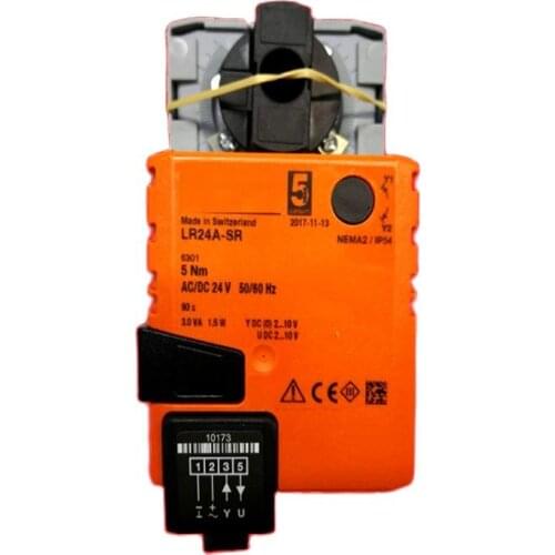 LR24A NR230A SR24A angular stroke electric adjustment ball valve actuator water valve drive