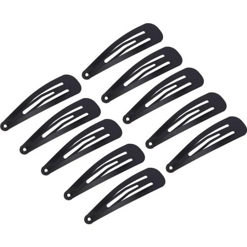 10pcs Black Color Metal BB Hair Clips For Kids Girls Hairpins Hair Accessories DIY Tool For Womens Hairgrips