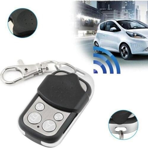 433Mhz Wireless Copy Remote Controller Electric Vehicle Garage Door Key Universal Four Buttons for Gate Garage Door Car Keychain