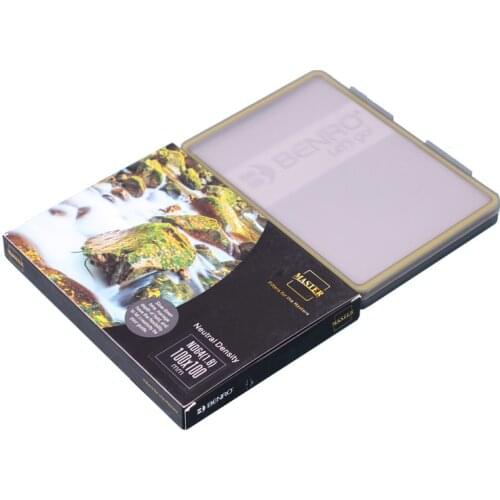 Benro Master 100mm Neutral Density ND16 ND64 ND256 ND1000 ND32000 ND1.8 ND3.0 Square Filter Optical Glass Filter