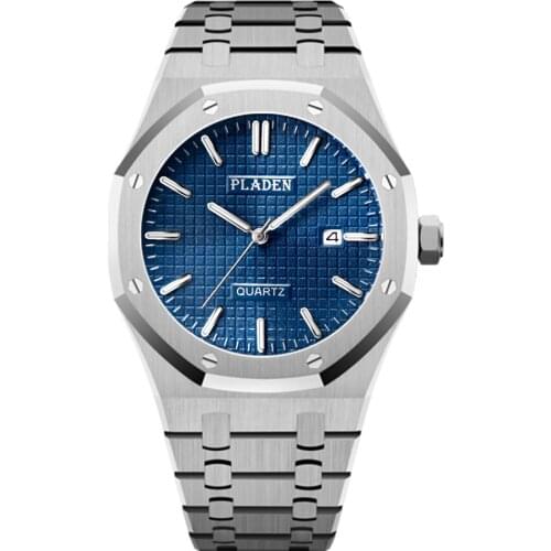 Cool Men Watches Top Brand Luxury Sport Mens Watch Waterproof Full Stainless Steel Wristwatch Free Dropshipping montre homme