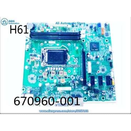 H61 Main Board H-JOSHUA-H61-UATX 698346-501 696233-001 670960-001