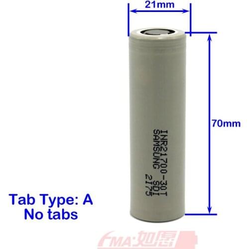 E-Bike Screwdriver Drill Flashlight Li-ion Battery 21700 3.6V 3000mAh 30T High-rate 12C 35A Discharging current