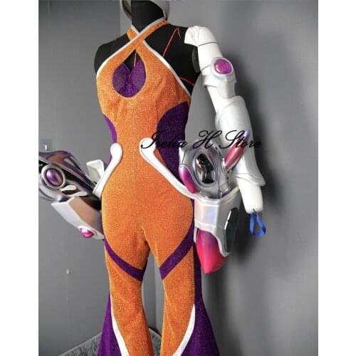 Irelia H Store 2021 new skin LOL Space Rhythm Samira Cosplay Costume Full set Customized Custom made/size