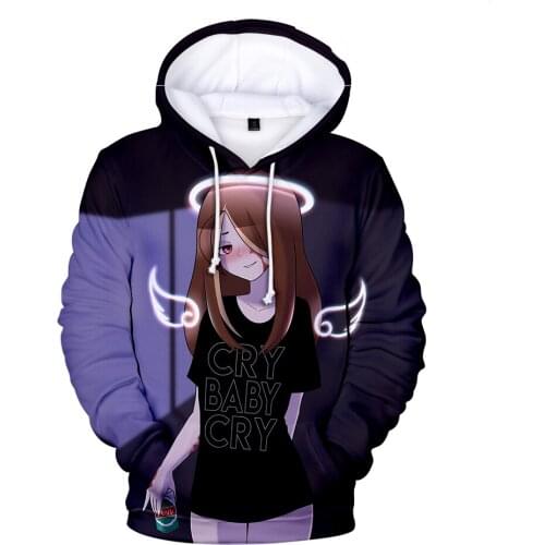 Novelty Cry Baby Melanie Martinez Hoodies Sweatshirts Men Women Popular Hoodies Pullovers Girls Fashion Autumn Winter Oversize