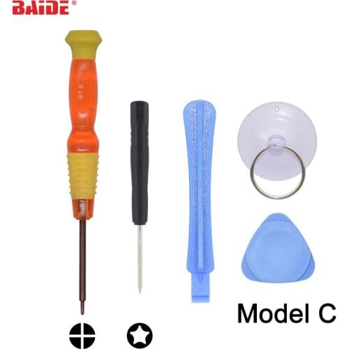 Phone 5 in 1 Screw Driver S2 Steel Screwdriver Lite Tools Set for iPhone 4 5 6 DIY Repair Tool Kit 200set/lot