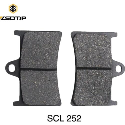 ZSDTRP Motorcycle Front Brake Pads for YAMAHA TZR 125 FZR400 TZR 250 XP 500 XP 530 FZS 600 YZF 600 MT-07 MT-09 YZF1000
