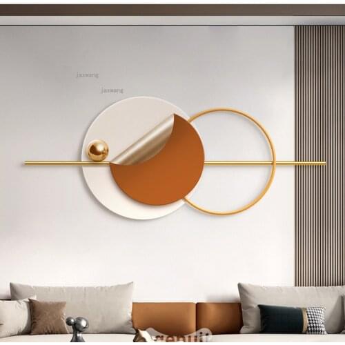 Wrought Iron Office Pendant Crafts Living Room Sofa Background Wall Decoration Creative Bedroom Three-dimensional Wall Hanging