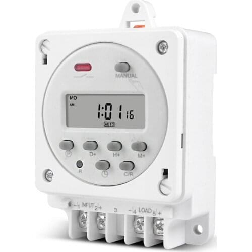 CN101E Series With Mounting Base Time-controlled Timer Switch No Loose Parts Built-in Battery 40HMA Switch