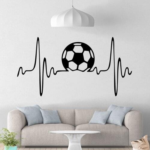 Modern football Wall Mural Removable Wall Decal Decor Living Room Bedroom Removable Wall Decoration Murals