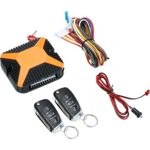 Universal Alarma Auto Car Door Lock Keyless Entry System with Trunk Release Button Remote Central Locking Kit