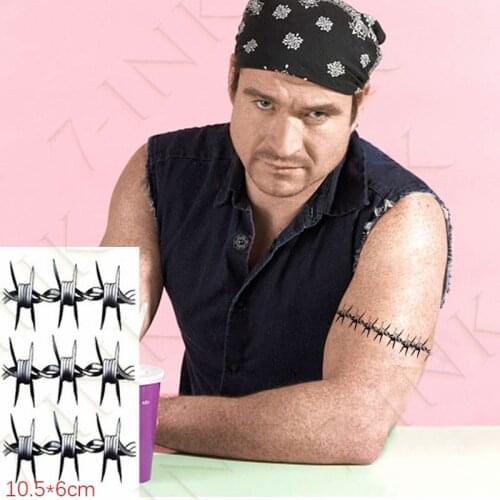 Waterproof Temporary Tattoo Sticker Thorns Totem Flying Dragon Flash Tatoo Fake Tatto Arm Leg Wrist Foot Hand For Men Women