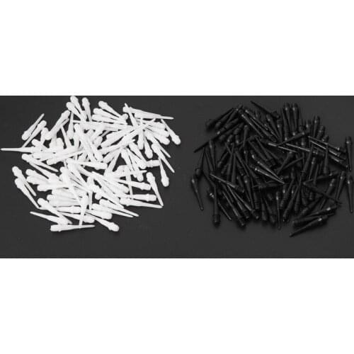100pcs 2BA Groove Durable Nylon Soft Tip Dart Points Needle Electronic Darts Set