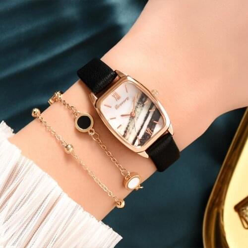 Women Watch Ladies Watches Zegarek Damski Luxury Watches for Women Gift Square Wristwatch Women Female Watch Relogio Feminino
