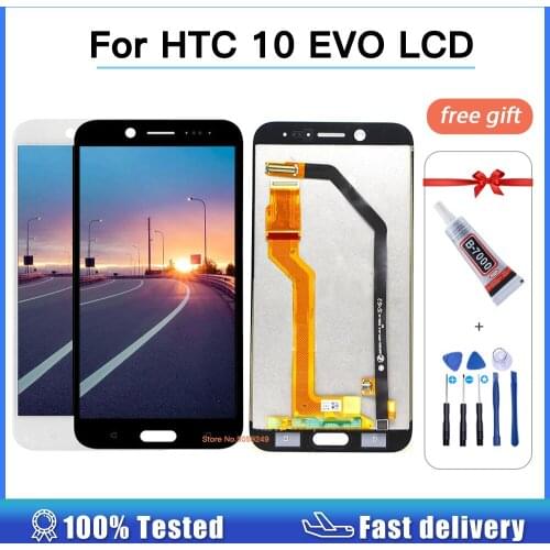5.5'' LCD For HTC 10 EVO LCD Display Touch Screen Digitizer For HTC 10 EVO Bolt Display Evo 10 LCD Replacement Parts with tools