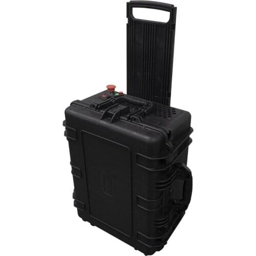 100 watt 100w Portable JPT Mopa Fiber Laser Cleaning Rust Removal Machine Rust Oil Painting Surface