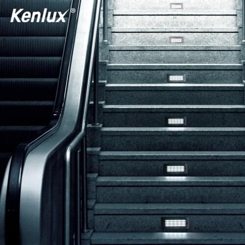 4pcs Free Shipping 110mm/170mm Indoor Led Step Stair Lights Wall Embedded Underground Lamp Lighting Footlights corner lamps