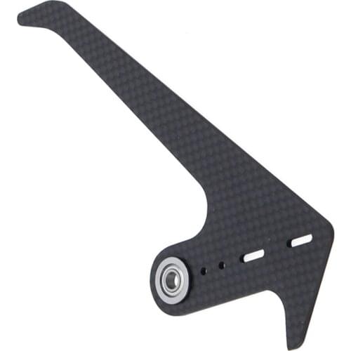 ALZRC Devil 380 FAST Helicopter Parts 3K Carbon Fiber Vertical Stabilizer - 2.0mm D380-U02