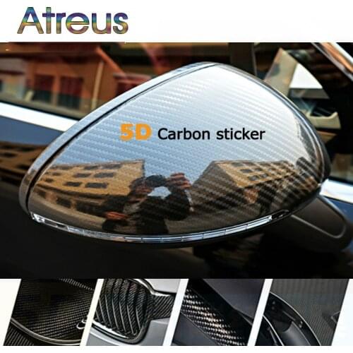 5D Carbon Fiber Car Stickers For Mercedes Benz W203 W204 W211 W176 W205 Volvo S60 XC90 XC60 S80 Subaru Forester XV Accessories