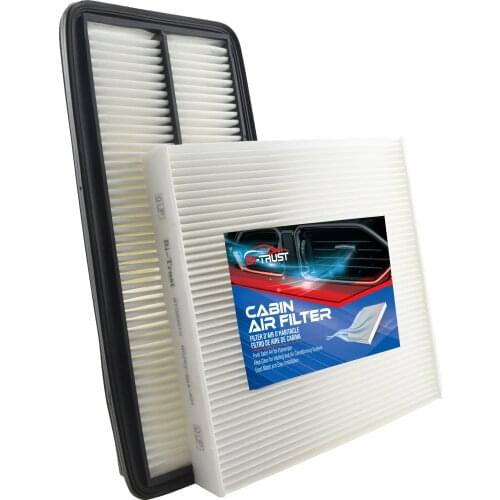 Bi-Trust Engine Cabin Air Filter for 2005-2008 Acura RL V6 3.5L/2003-2007 Honda Accord V6 3.0L