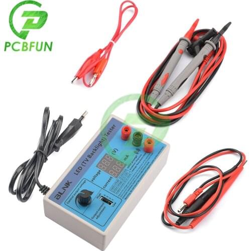 Digital LED Lamp Chip Tester Current Voltage Adjustment Lamp Bead Maintenance Tool EU100-240V LED Tester
