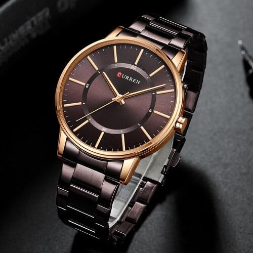 CURREN Top Brand Luxury Clock New Sports Style Men Warterproof Mens Watch 8385 Male Business Quartz Wristwatch Relogio Masculino