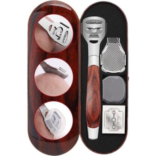 Foot Heel Care Tool Dead Skin Callus Remover Scraper Foot Cuticle File Set Pedicure tool Professional Feet Care Manicure Kit