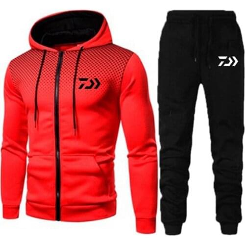 Mens casual sportswear mesh spot hooded 2021 new hot-selling sportswear spring clothing streetwear hip-hop two-piece suit