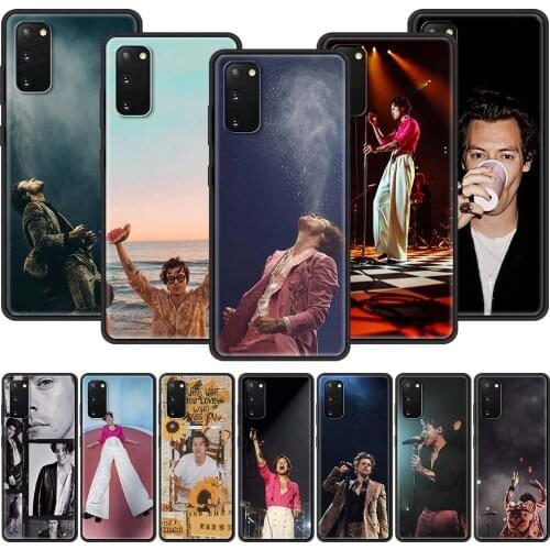 Soft Phone Case For Samsung Galaxy Note 20 Ultra 10 Lite S10 Plus S20 FE 5G 9 8 Back Cover S21 Funda Fine Line Harry Styles Capa