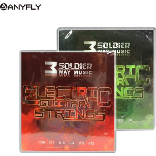 Electric Guitar Strings Set for 6-string electric guitar 009-042,010-046 Super light Medium plated nickel alloy wound