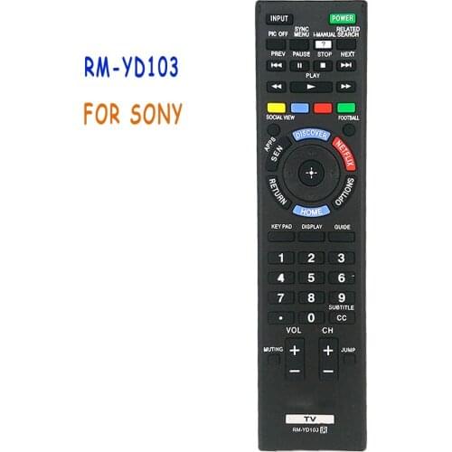 New Replacement Remote Control RM-YD103 For Sony RMYD103 LED LCD TV KDL32W700B XBR-70X850B KDL40W590B KDL40W600B Controle