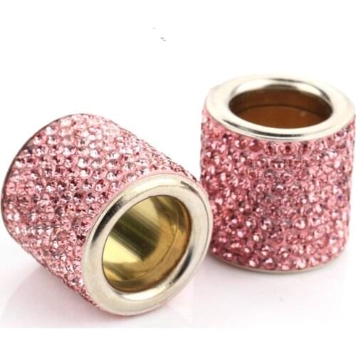 New Car Diamond Crystal Car Seat Headrest Decoration Charms Bling Car Accessories for Women Car Bling for Seat Rhinestone