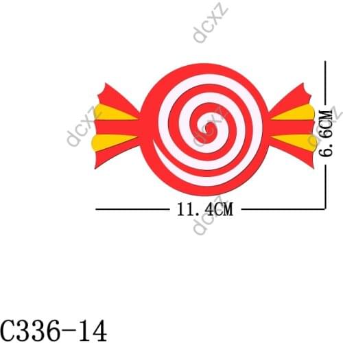 New candy Wooden die Scrapbooking C-336-14 Cutting Dies Multiple sizes