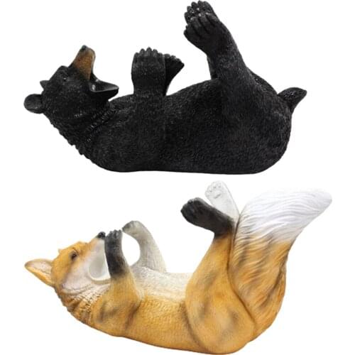 Resin Animals Statue Wine Bottle Holder Figurines Creative Sculpture Ornament Wine Rack Craft Display Storage for Home Cabinets