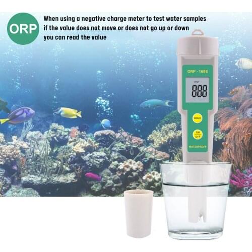 Portable Pen ORP Redox Meter Water Quality Tester 0~+/- 1999mV Pool Aquarium Spa Laboratory Test
