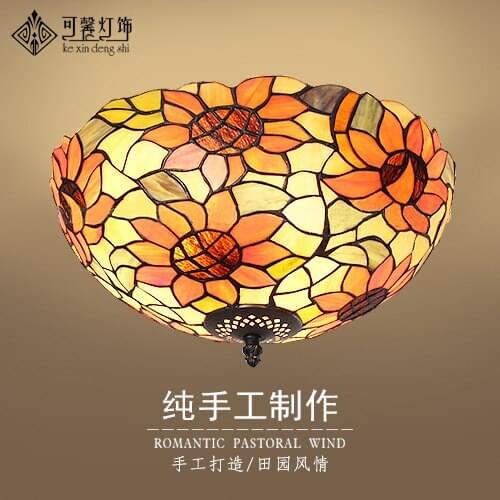 Nordic led luxury crystal ceiling wrought iron ceiling Bedside Aluminum balcony porch restaurant lighting light