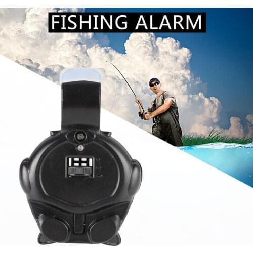Fishing Bite Alarm Electronic Buzzer On Fishing Rod With Loud Siren Daytime Night Indicator With LED Lights 2021 New