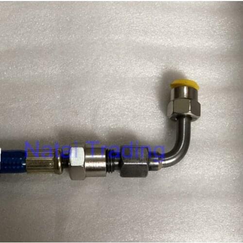 High pressure oil pipe connector 2600bar oil tube elbow joint, common rail injector pump test bench pipe connect joint