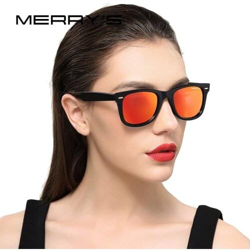 MERRYS DESIGN Men/Women Classic Retro Rivet Polarized Sunglasses 100% UV Protection S'8140