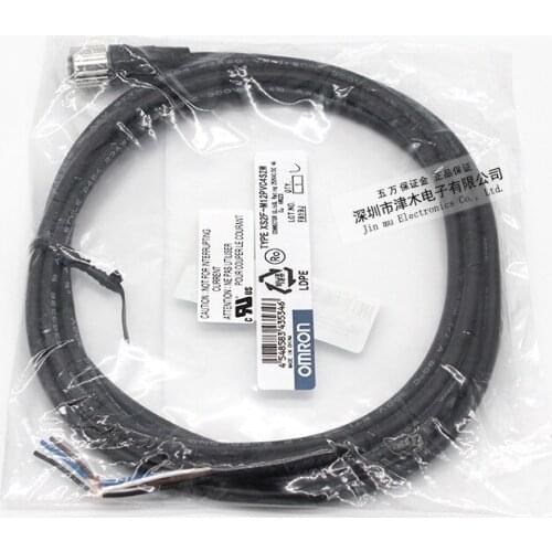 XS2F-M12PVC4S2M cable with aviation plug M12 connector 6months warranty