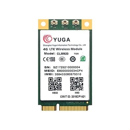YUGA CLM920_TD5 CLM920 LTE mini Pcie for Europe 100% New&Original wireless module CLM920-TD5