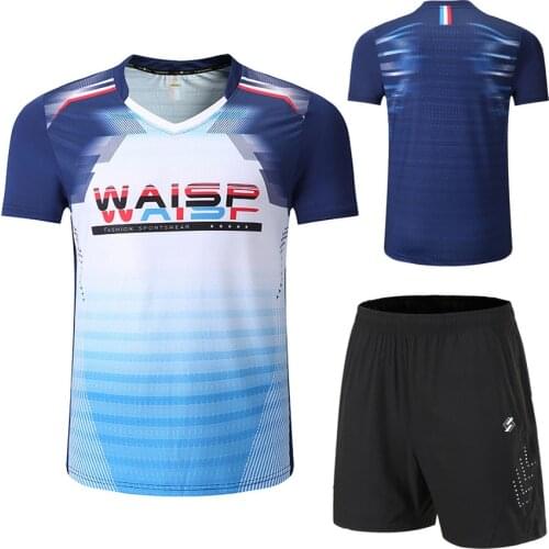 Womens Badminton T-Shirt Shorts Sets, Mens Table Tennis Jerseys Sport Kits, Childrens Tennis Shirt Suits, Ping Pong Team Wear