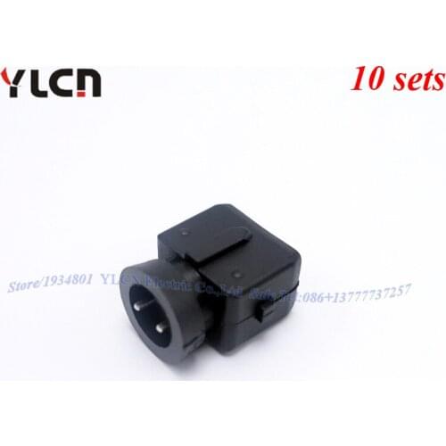 10 Pcs 2Pin Automotive Electorical Wire Throttle Temperature Sensor Connector Plug Pressure Sensor Plug Set Female
