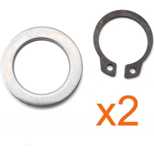 2 Sets Gasket kits of Kick Start Gear Shaft Spindle for 50 80cc GY6 139QMB Motorcycle Scooter Kickstarter Part