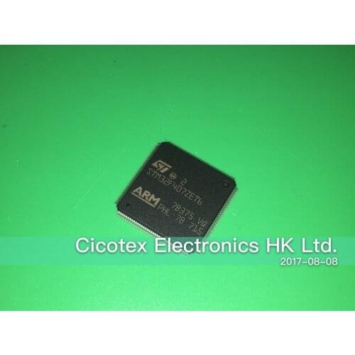 2pcs STM32F407ZET6TR LQFP144 IC MCU 32BIT 512KB FLASH 144LQFP