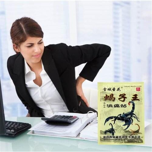 32Pcs=4Bags Pain Relief Emperor Scorpion Venom Plaster bone Spurs Joint knee Pain treat Orthopedic ache analgesic patches