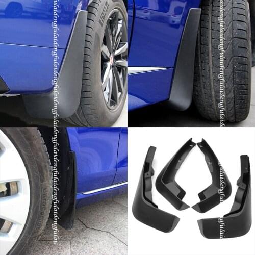 4pcs For Jaguar F-PACE 2016-2020 Car Mudguard Mud Flap Splash Guard Fender Mudflap car styling accessories