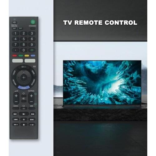 Black Practical Black ABS Smart TV Control ABS Remote Controller Practical