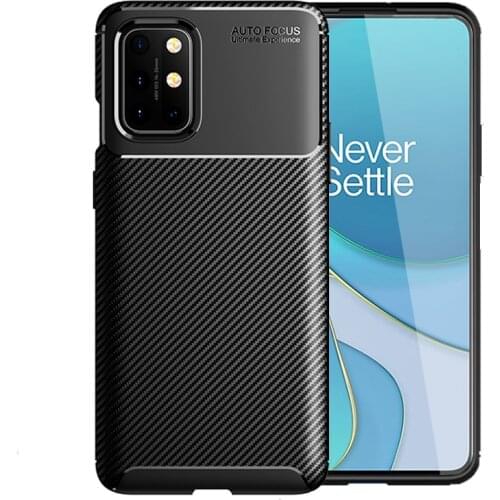 For Cover OnePlus 8T Case Carbon Fiber Soft Silicone Protective Phone Case For One Plus 8T Cover For OnePlus 8 T Pro Nord Fundas